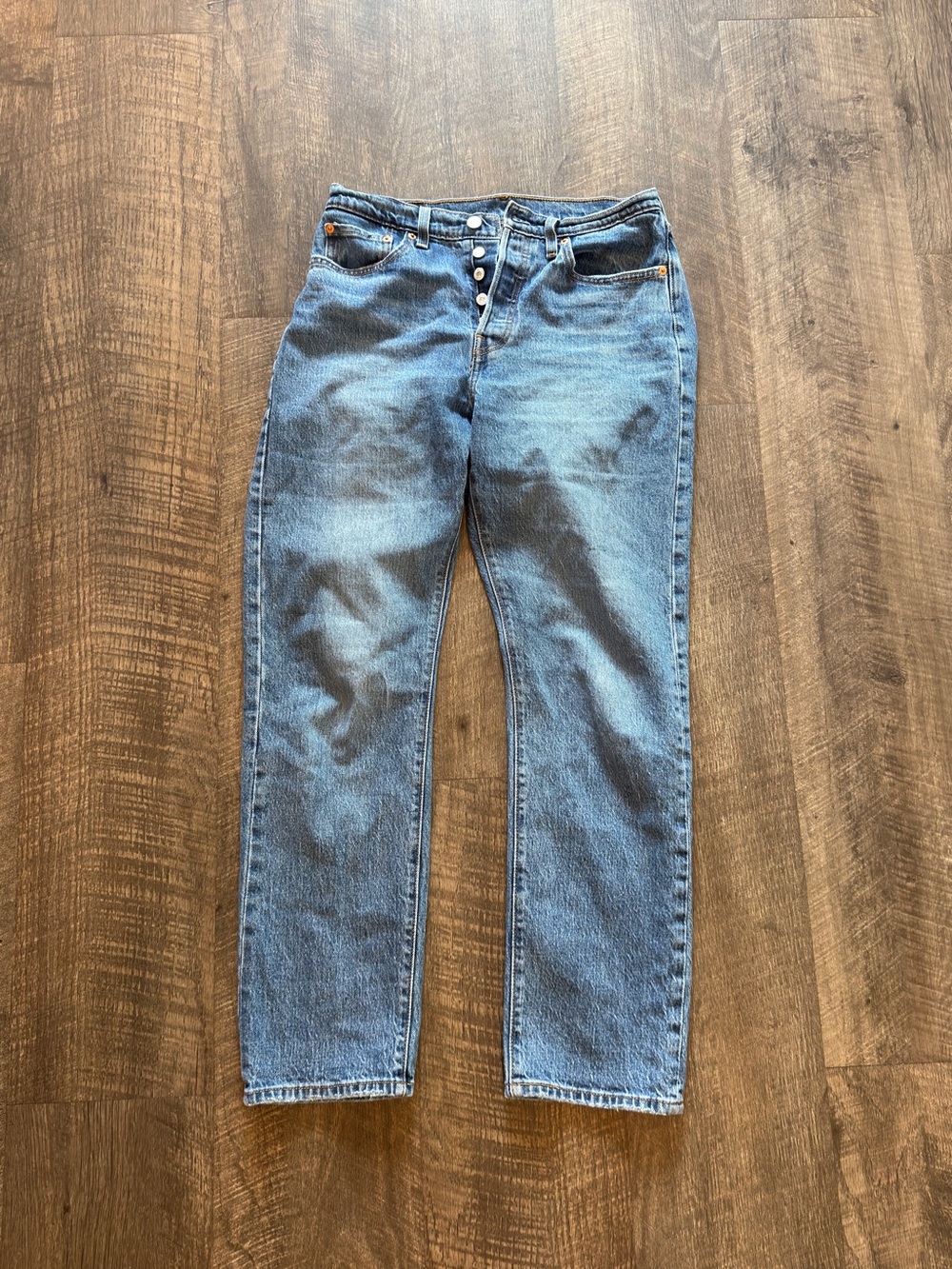 Levi's Women's Light Blue Straight Leg Jeans